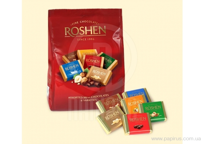 Купить Набор шоколада Roshen Mini chocolates г - ПАПИРУС