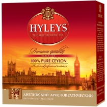 Чай чорний пакетований Hyleys Англійський Аристократичний 100шт х 2г