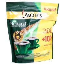 Кава раст JacobsMonarch екон.пак 300+100г Акція