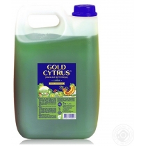 Засіб для миття посуду Зелений лимон Gold Cytrus 5 л