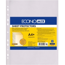 Файл для документів А4+ Economix, 30 мкм, фактура 