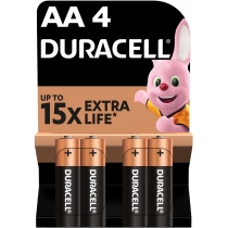 Батарейка DURACELL AA MN1500  4шт. в упаковці