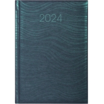Щоденник датований 2024, SEA, зелений (смарагд), А5