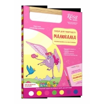 Набір, розмальовка за контурами "Малювалка", "Казкова країна", 20*30 см, ROSA KIDS