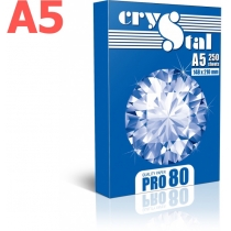 Папір CRYSTAL PRO 80 А5 80г/м2, 250 арк., клас С