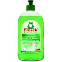 Засіб для миття посуду Frosch 500 мл зелений лимон