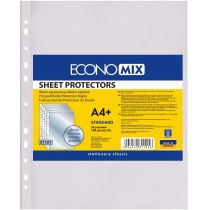 Файл для документів А4+ Economix, 30 мкм, фактура 