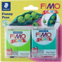 Набір Fimo Kids, «Горошок», 2 кол.*42 г, Fimo