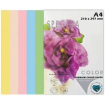 Папір кольоровий SPECTRA COLOR-Rainbow Pack А4 80г/м , 5х20/100 арк. Light (пастель) IT 82 