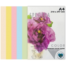 Папір кольоровий SPECTRA COLOR-Rainbow Pack А4 160 г/м2 , 5х10/50 арк. Light (пастель) IT 82 