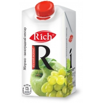Нектар Rich Яблучно-виноградний, 0,5л