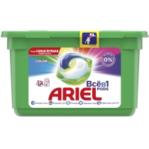 Капсули для прання Ariel Pods Все-в-1 Color 12 шт
