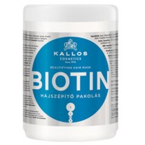 Маска KALLOS KJMN BIOTIN для росту волосся з біотином 1000 мл