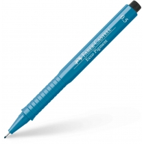 Ручка капілярна для графічних робіт Faber-Castell Ecco Pigment, діаметр 0,5 мм, колір синій