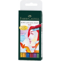 Набір ручок-пензликів капілярних Faber-Castell PITT Artist Pens 