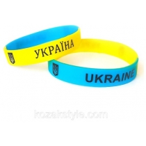 Браслет силіконовий "УКРАЇНА"