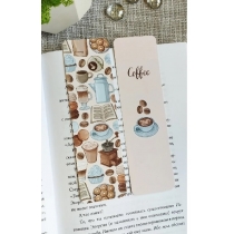 Закладка для книг "MriyTaDiy, модель  "Coffee"