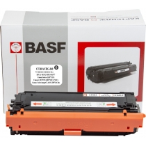 Картридж для HP Color LaserJet Enterprise M553, M553dn, M553x, M553n BASF 508A  Black BASF-KT-CF360A