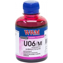 Чорнило WWM Canon/HP/Lexmark 200г Magenta (U06/M)