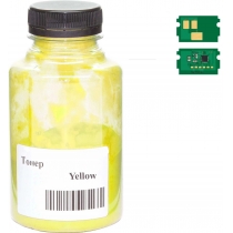 Тонер + чіп АНК для Kyocera Mita ECOSYS P5021/P5026, TK-5230 бутль 50г Yellow (3203379)