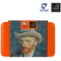 Набір акварельних фарб Van Gogh Museum, 12 кювет+пензлик, пластик, Royal Talens