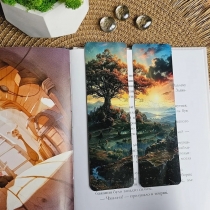 Закладка для книг MriyTaDiy, art bm-12, модель "Чарівний краєвид"