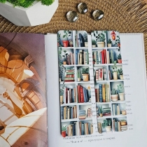 Закладка для книг MriyTaDiy, art bm-13, модель "Книжкові полички"