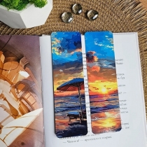 Закладка для книг MriyTaDiy, art bm-17, модель "Пляж"