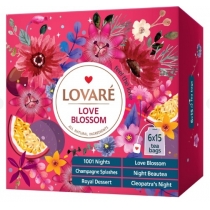 Колекція чаїв Lovare Love Blossom 90 пакетиків