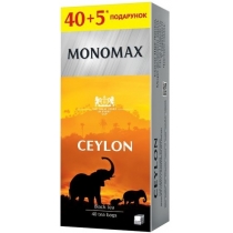 Чай чорний Monomax Цейлон 40 + 5 * 2 г