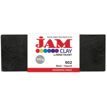 Пластика Jam Clay, Чорний, 100г