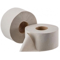 Папір туалетний макулатурний 1 шар Papero Джамбо 90 м 12 рулонів