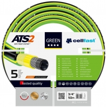 Шланг садовий Cellfast GREEN ATS 3/4" 50м 5 шарів до 30бар -20…+60°C