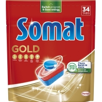 Таблетки для посудомийної машини Somat Gold 34 шт