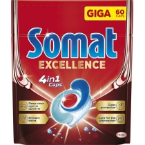 Таблетки для посудомийної машини Somat Exellence 60 шт