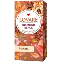 Чай чорний байховий Lovare Diamond Black 24*2г