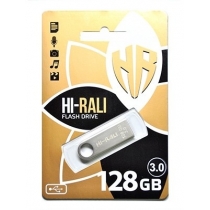 Флеш-драйв 3.0 USB 128GB Hi-Rali Shuttle серія срібло