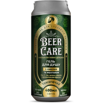 Гель для душу BEER CARE 3 в 1 з хмелем «ТОНІЗУЮЧИЙ» 400 мл