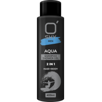 Шампунь – гель для душу  2 in 1 ТМ O'SHY MEN AQUA 400мл