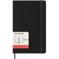 Щоденник Moleskine 2024-2025, 13х21 см / Чорний