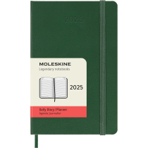 Щоденник Moleskine 2025, 9х14 см/ Миртовий Зелений