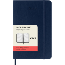 Щоденник Moleskine 2025, 9х14 см / Сапфір М’який