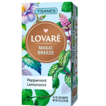 Чай Lovare Tisanes Magic Breeze з листя м\'яти перцевої та м\'яти лимонної 31.2 г (24 шт. х 1.3 г)