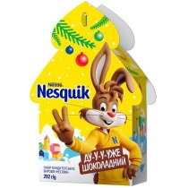 Новорічний подарунковий набір цукерок Nesquik 292 г