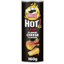 Чипси Pringles Hot Flamin Cheese Flavour 160 г