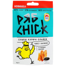 Курячі слайси PябChick сушені з гірчицею та медом 30 г