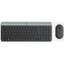 Комплект LOGITECH MK470 Slim Wireless Combo, US, Graphite (920-009204)