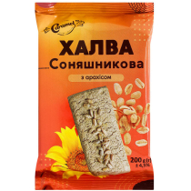 Халва соняшникова з арахісом ТМ Caramel 200г