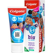 Зубна паста ТМ Colgate 50мл дитяча 6-9 років Ніжна м'ята