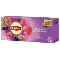 Чай фруктовий Lipton малина та бузина  2г*20 пак